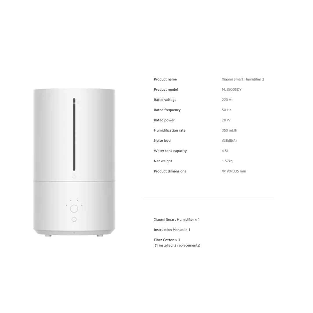 XIAOMI SMART HUMIDIFIER 2