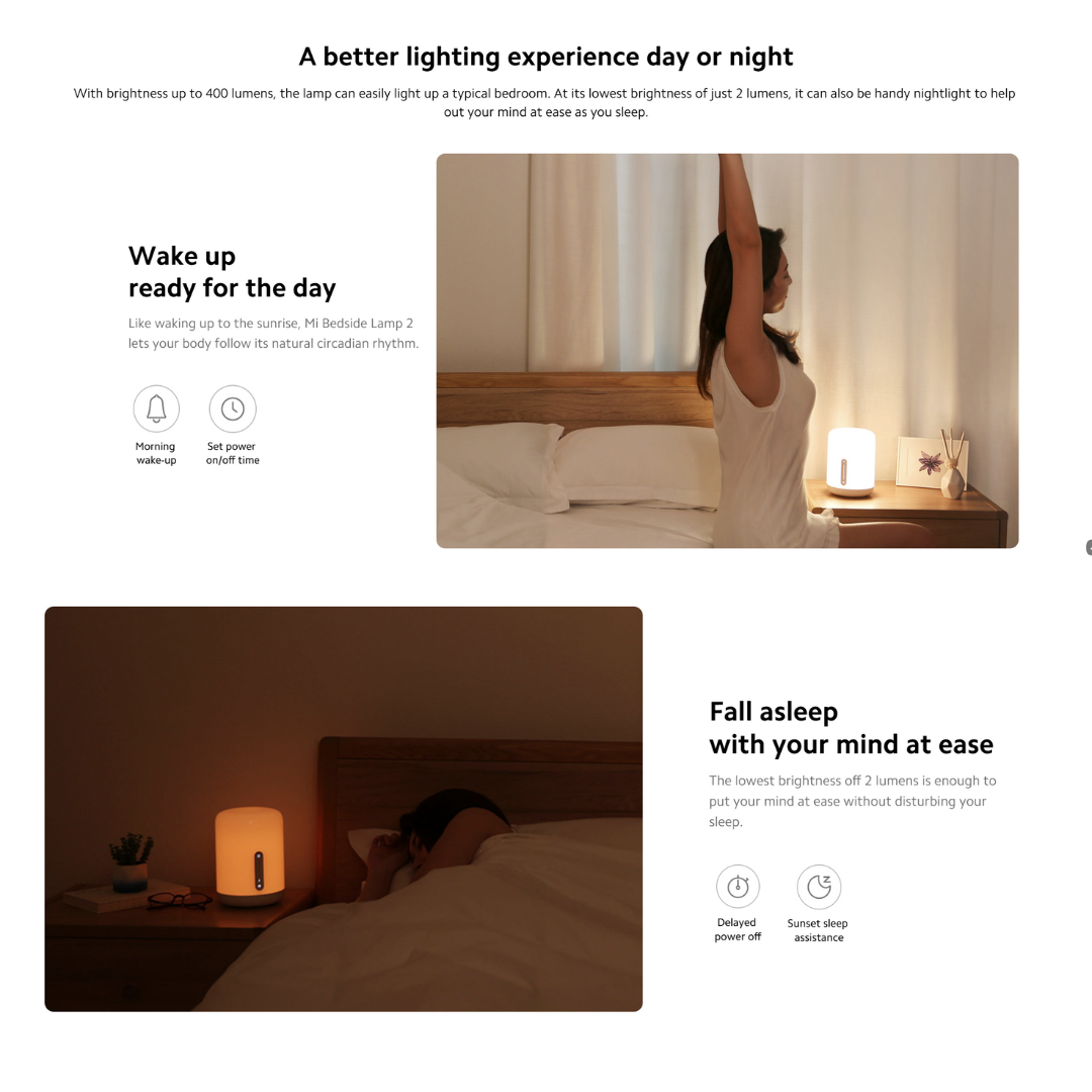 XIAOMI SMART BEDSIDE LAMP 2