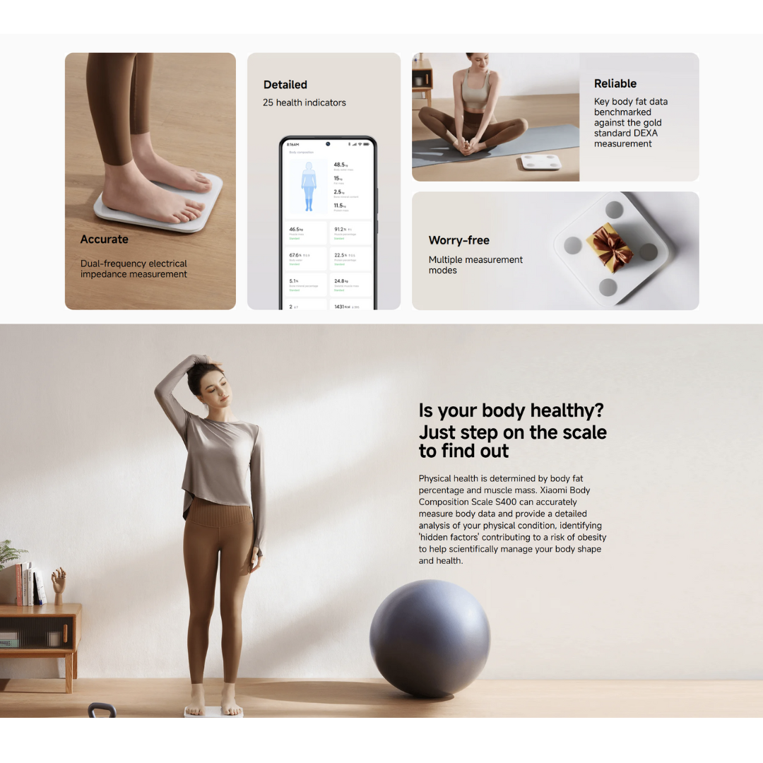 XIAOMI S400 SMART BODY COMPOSITION SCALE