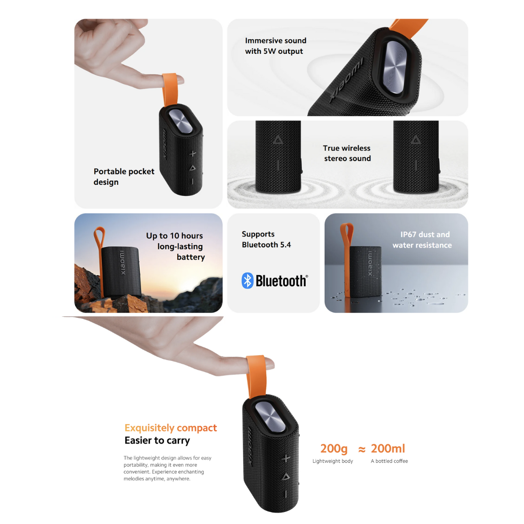 XIAOMI 5W SOUND POCKET PORTABLE SPEAKER