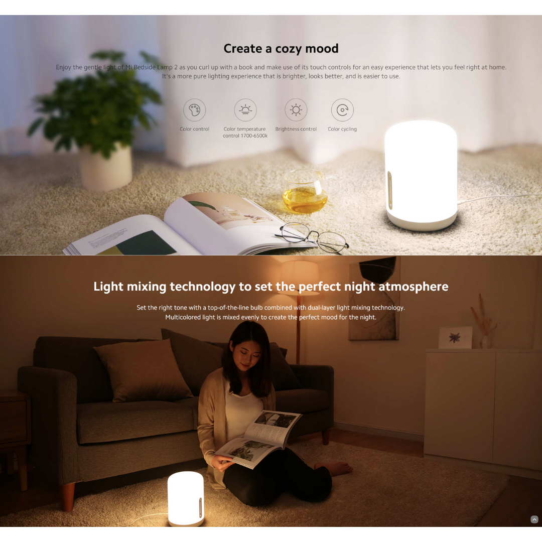 XIAOMI SMART BEDSIDE LAMP 2