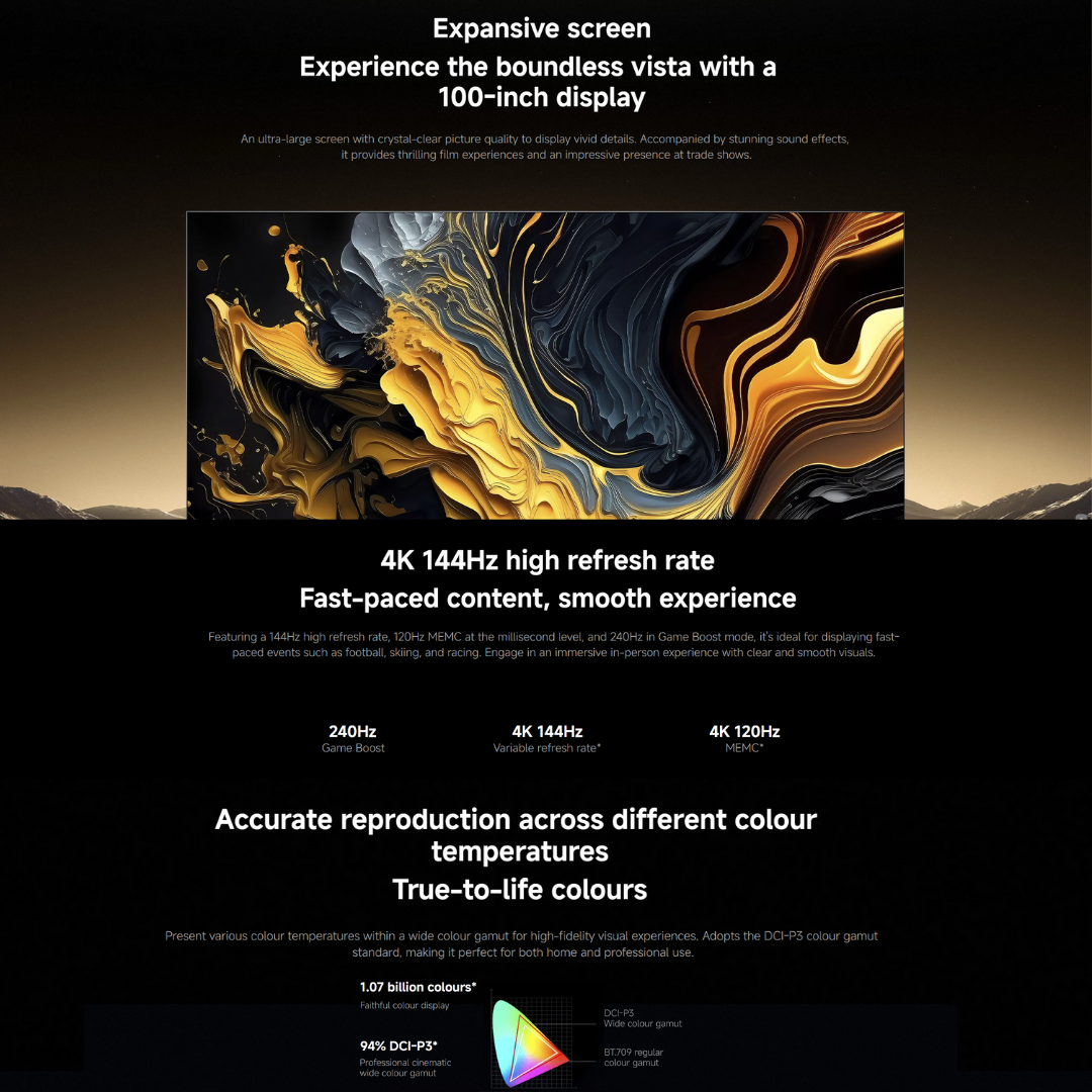 *WHOLESALE* XIAOMI 2026 GOOGLE TV MAX SERIES - [86/100 INCHES]