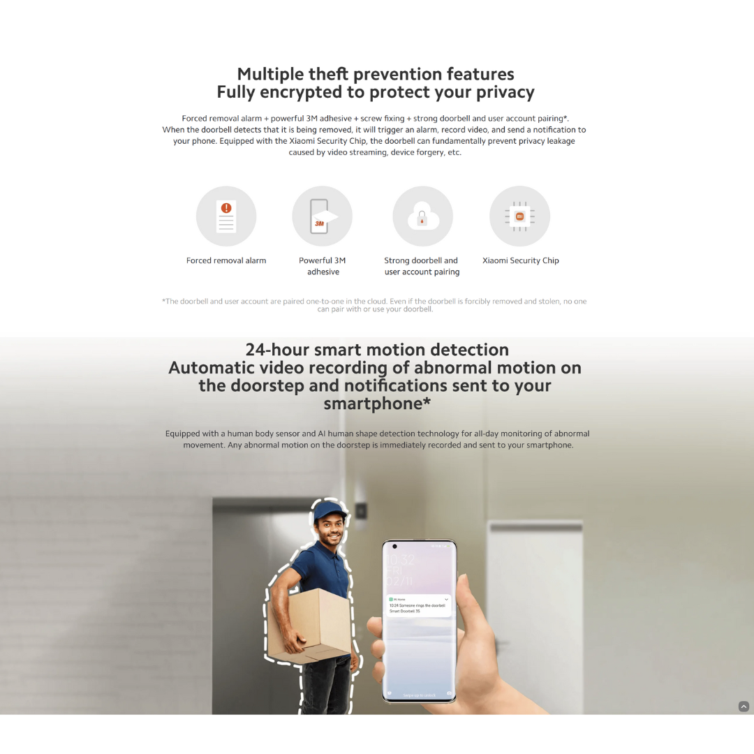 XIAOMI SMART DOORBELL 3S