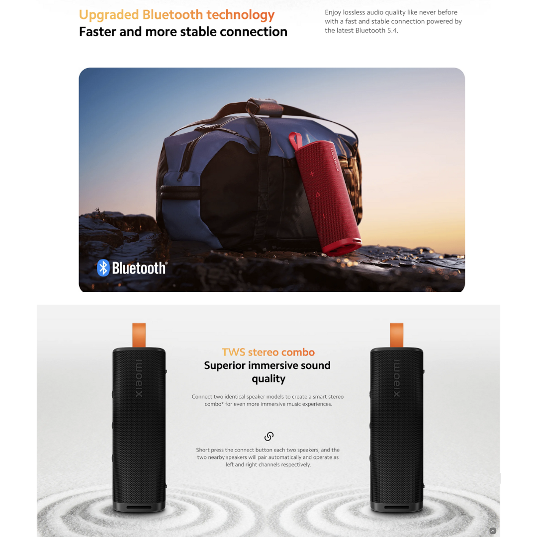 XIAOMI OUTDOOR PORTABLE SPEAKER