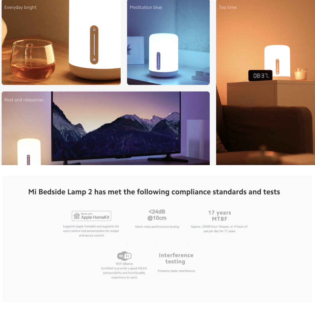 XIAOMI SMART BEDSIDE LAMP 2