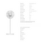 XIAOMI MI SMART STANDING FAN 2 LITE
